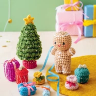 Horgolt Karácsony - amigurumi figura horgolós könyv - 10 ünnepi figura