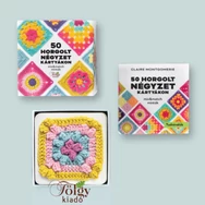 50 horgolt négyzet kártyákon - könyv horgolt nagyi négyzetek készítéséhez