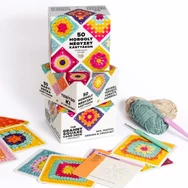 50 horgolt négyzet kártyákon - könyv horgolt nagyi négyzetek készítéséhez