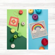 100 Modern horgolt négyzet - könyv sok mintával, magyarázattal