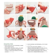 Színpompás Horgolt Madarak - amigurumi  figura horgolós könyv