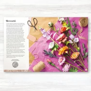 Papírvirágok - könyvből virágcsokor - Prudence Rogers