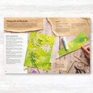 Papírvirágok - könyvből virágcsokor - Prudence Rogers