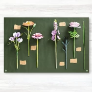 Papírvirágok - könyvből virágcsokor - Prudence Rogers