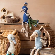 Edward Állatsereglete - Madarak - horgolós könyv 50 madár mintával