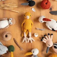 Edward Állatsereglete - Madarak - horgolós könyv 50 madár mintával