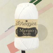 Scheepjes Merino Soft 600 Malevich - hófehér gyapjú fonal - snowwhite yarn blend Scheepjes Merino Soft 600 Malevich - hófehér gyapjú fonal - snowwhite yarn blend