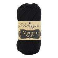 Scheepjes Merino Soft 601 Pollock - fekete gyapjú fonal - black yarn blend Scheepjes Merino Soft 601 Pollock - fekete gyapjú fonal - black yarn blend