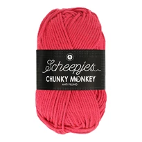 Scheepjes Chunky Monkey 1083 Candy Apple - almapiros akril fonal