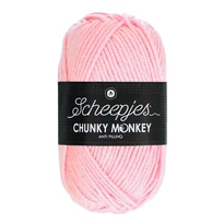 Scheepjes Chunky Monkey 1130 Blush - púderrózsaszín akril fonal
