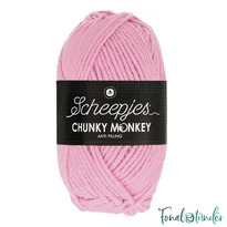 Scheepjes Chunky Monkey 1390 Orchid - rózsaszín akril fonal