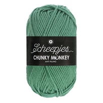 Scheepjes Chunky Monkey 1725 Eucalyptus - zöld akril fonal