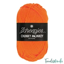 Scheepjes Chunky Monkey 2002 Orange - narancssárga akril fonal