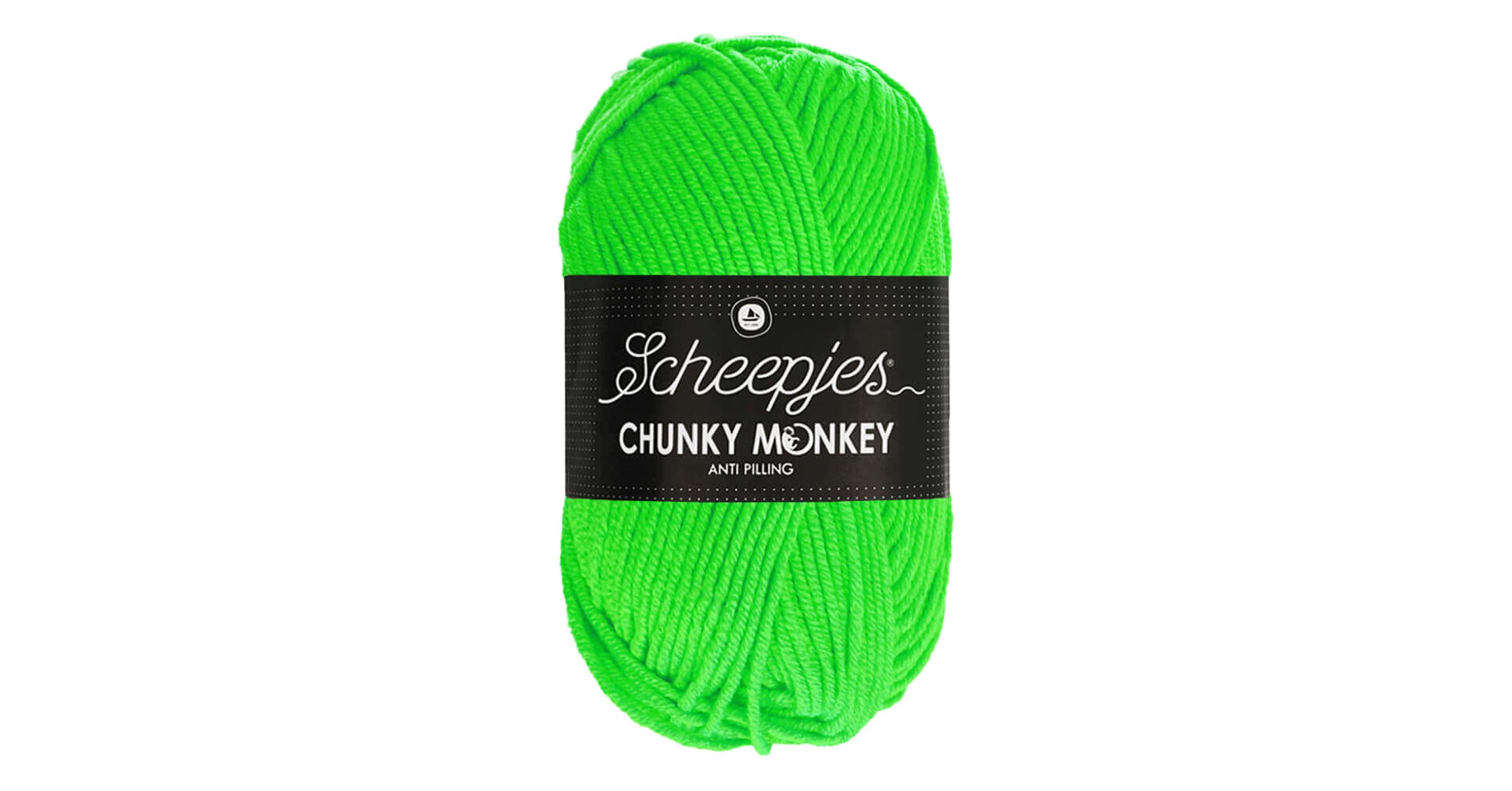 Scheepjes Chunky Monkey Neon Green