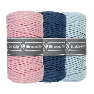 DURABLE BRAIDED FINE - pamut zsinórfonal 3mm
