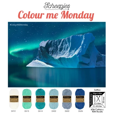 Színharmóniák - Scheepjes Softfun fonalakhoz