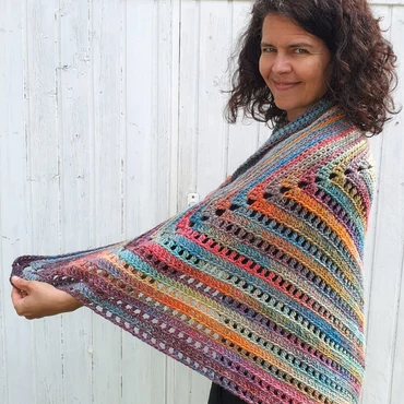 Piruett Kendő - Közös horgolás