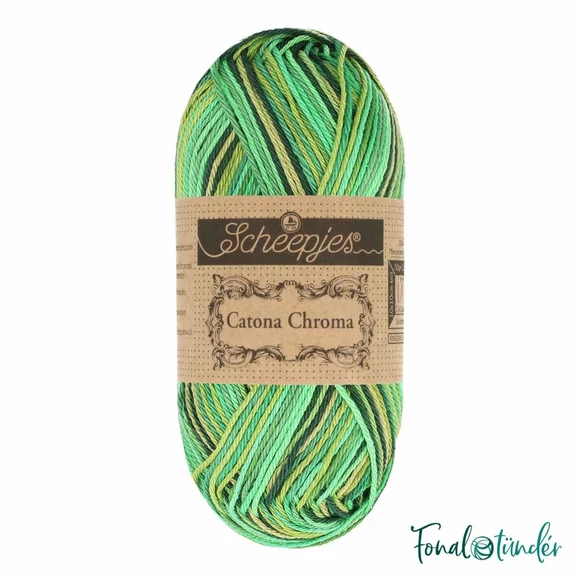 Scheepjes Catona Chroma 015 Grassland - multikolor pamut fonal  - cotton yarn - 50gramm