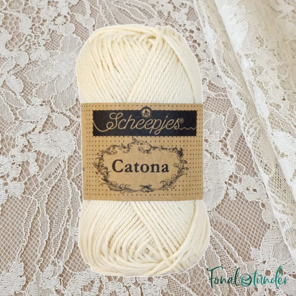 Scheepjes Catona Old Lace 130 - pamut fonal  - cotton yarn