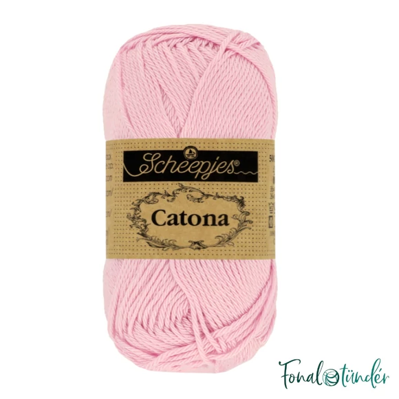Scheepjes Catona 246 Icy Pink - hűvös pink pamut fonal