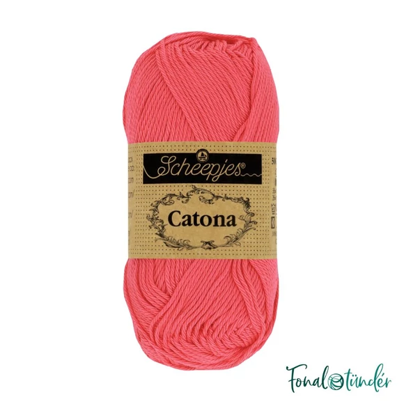 Scheepjes Catona 256 Cornelia Rose - bazsarózsaszín -pamut fonal  - cotton yarn
