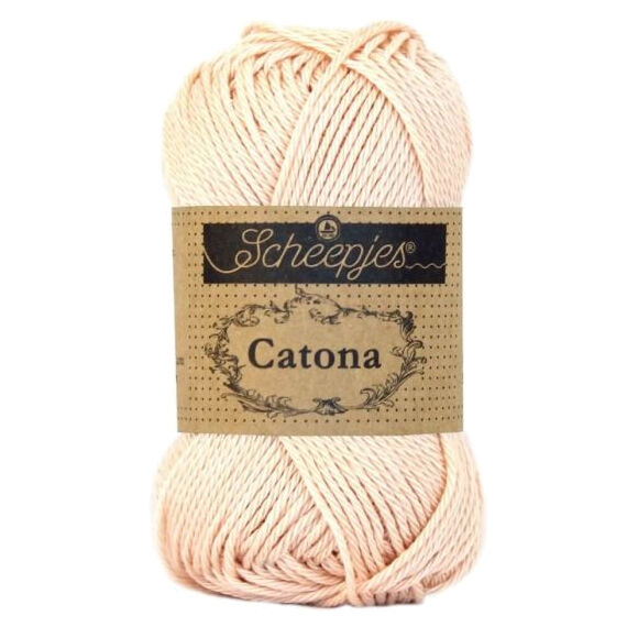Scheepjes Catona Petal Peach 263 - pamut fonal  - cotton yarn