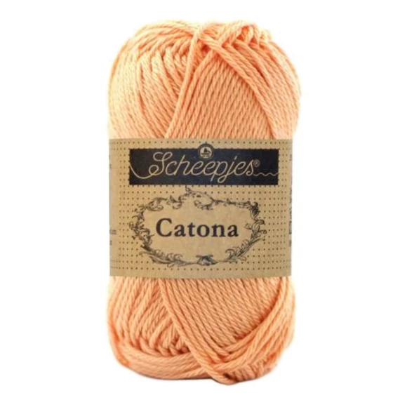 Scheepjes Catona Vintage Peach 414 - pamut fonal  - cotton yarn