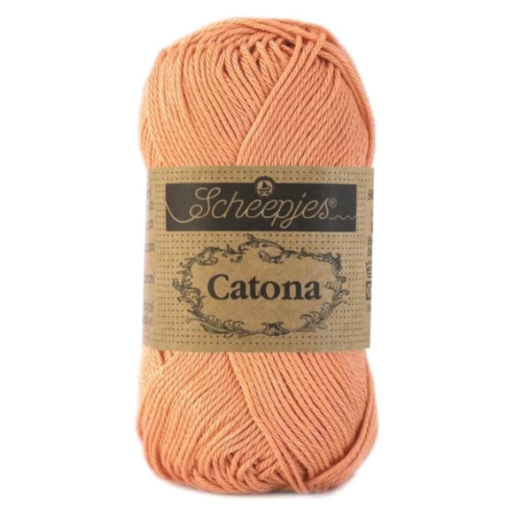 Scheepjes Catona Apricot 524 - pamut fonal  - cotton yarn