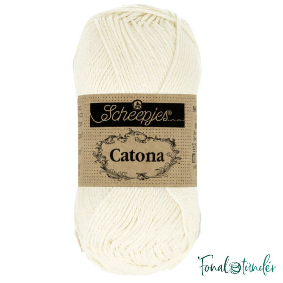 Scheepjes Catona Old Lace 130 - pamut fonal  - cotton yarn - 50gramm