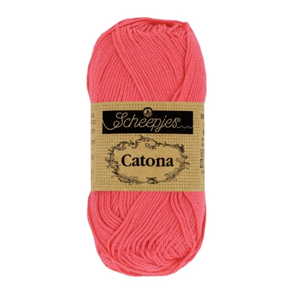 Scheepjes Catona 256 Cornelia Rose - rózsaszín pamut fonal - 50gramm