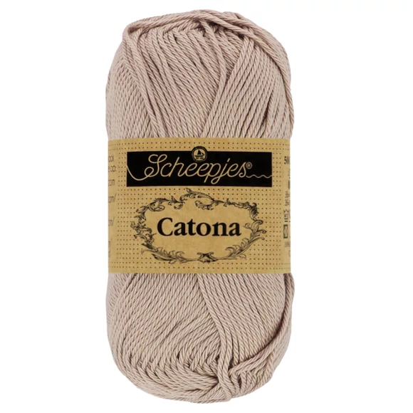 Scheepjes Catona 406 Soft Beige - bézs - pamut fonal  - cotton yarn - 50gramm