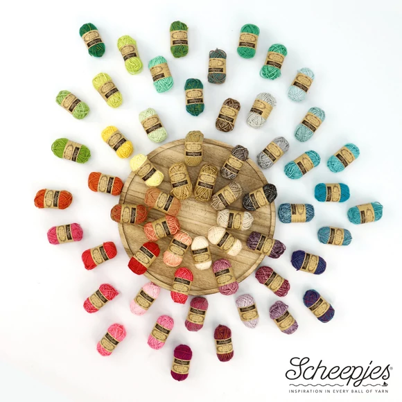 Scheepjes Stone Washed River Washed Color Pack - 58 gombolyag fonal  - 58 balls yarn