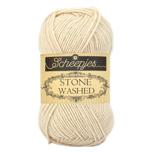 Scheepjes Stone Washed 821 Pink Quartzite - rózsaszín pamut fonal - light-pink cotton yarn