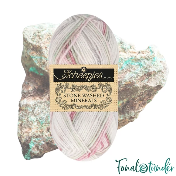 Scheepjes Stone Washed Minerals 902 Malachite M - színváltós fonal - gradient yarn
