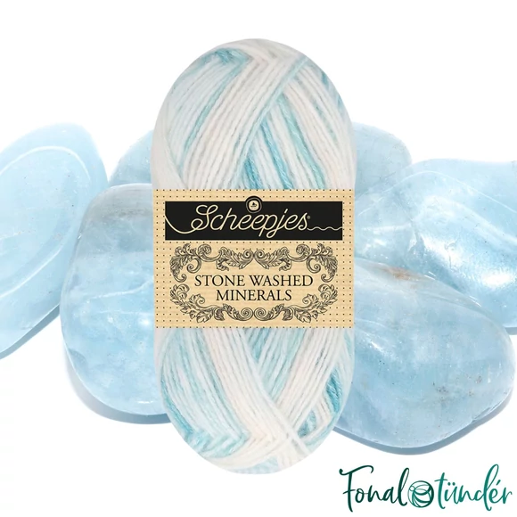 Scheepjes Stone Washed Minerals 903 Sapph Serenade - színváltós fonal - gradient yarn