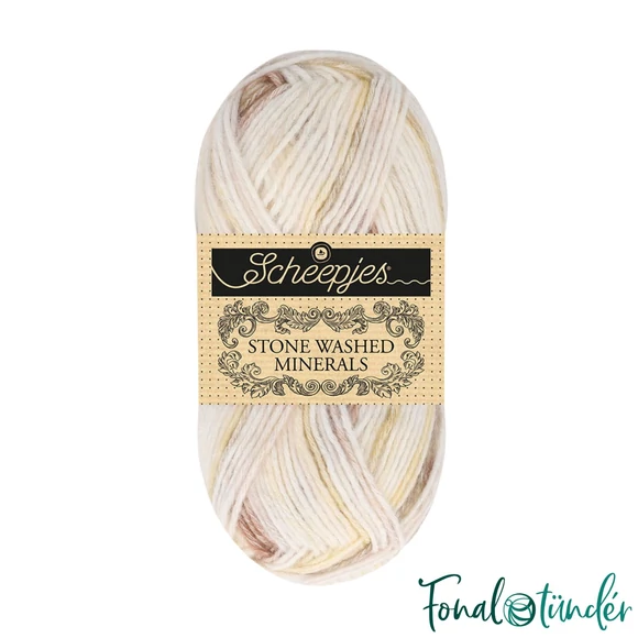 Scheepjes Stone Washed Minerals 904 Amber Aurora - színváltós fonal - gradient yarn