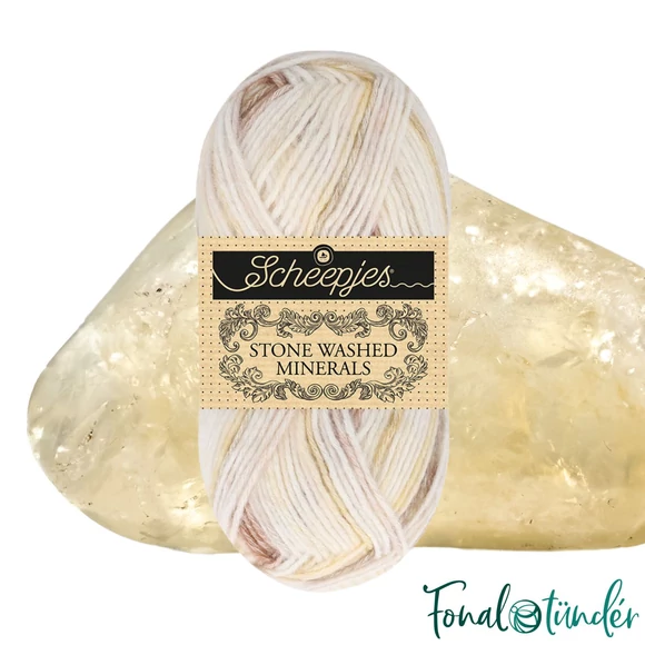 Scheepjes Stone Washed Minerals 904 Amber Aurora - színváltós fonal - gradient yarn