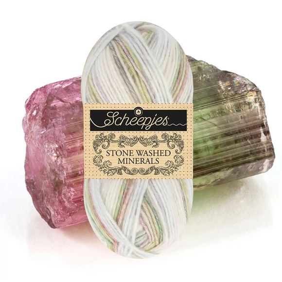 Scheepjes Stone Washed Minerals 915 Tourmaline Grove - színváltós fonal - gradient yarn