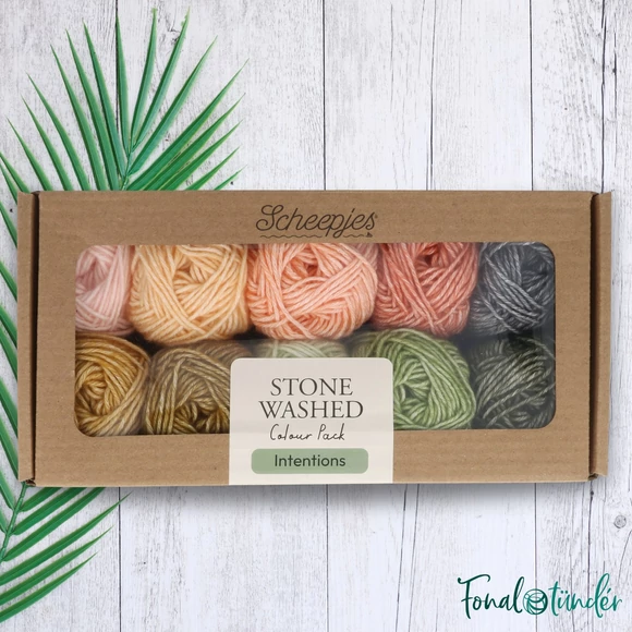 Scheepjes Stone Washed Intentions - Fonalcsomag  - yarn pack