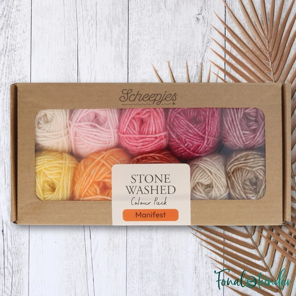 Scheepjes Stone Washed Manifest - Fonalcsomag  - yarn pack