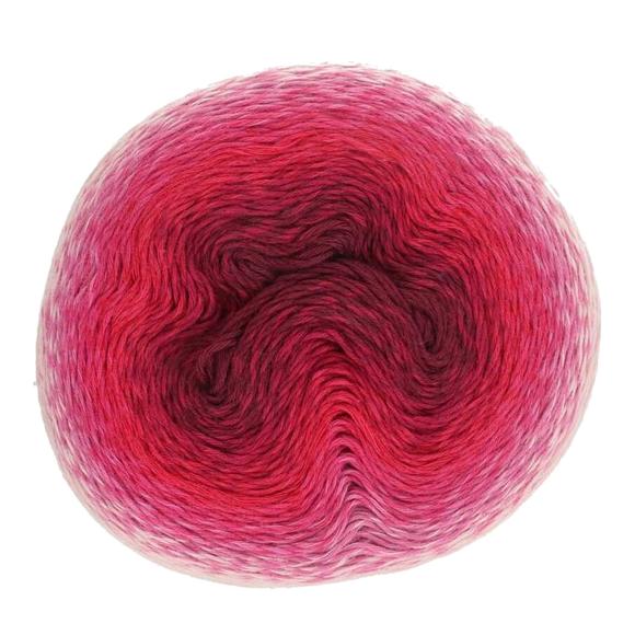 Scheepjes Whirl 555 Forbidden Fushsia - purple - lilás piros - keverék fonal - yarn cake