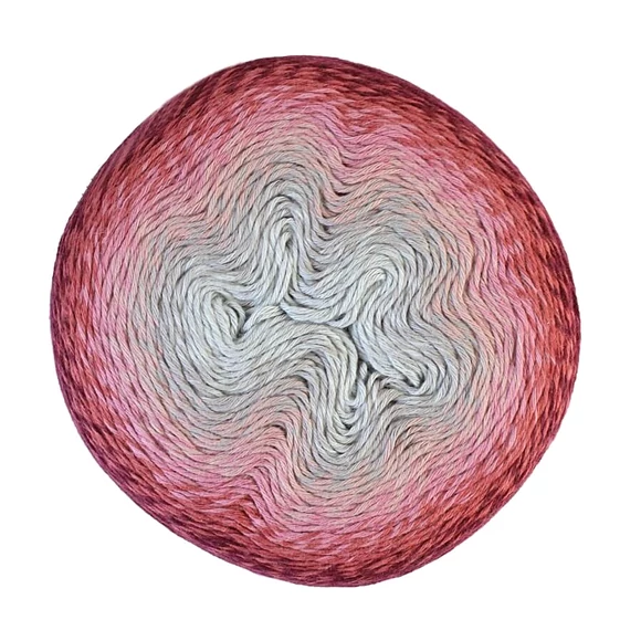 Scheepjes Whirl 753 Slice &#039;O&#039; Cherry Pie - keverék fonal - yarn cake
