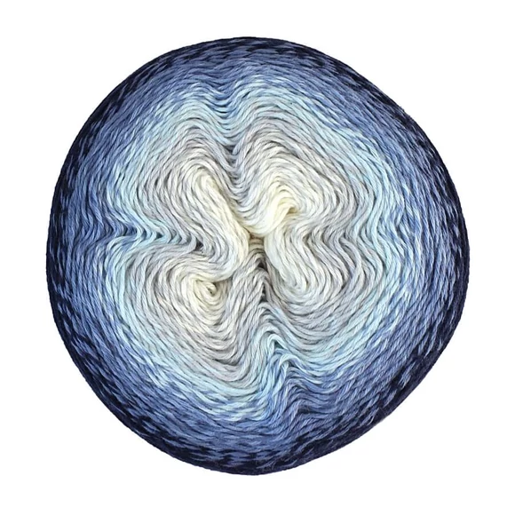 Scheepjes Whirl 755 Blueberry Bambam - keverék fonal - yarn cake
