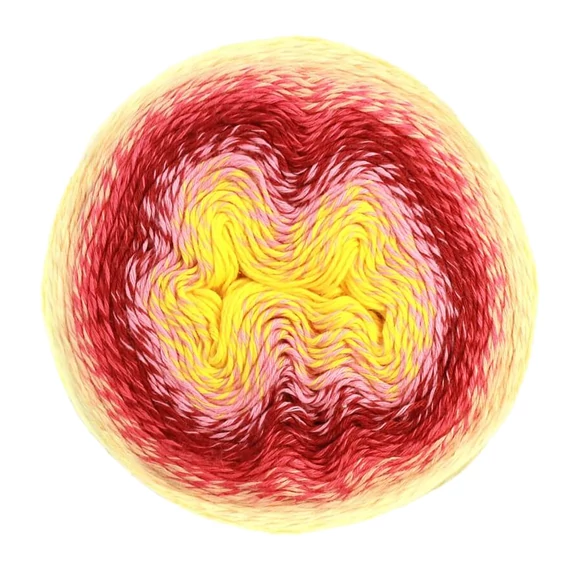 Scheepjes Whirl 763 - Fruity 'o' Tutty - keverék fonal - yarn cake