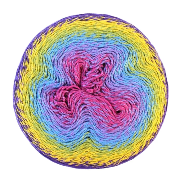 Scheepjes Whirl 765 Lemon Cassis Cream - keverék fonal - yarn cake