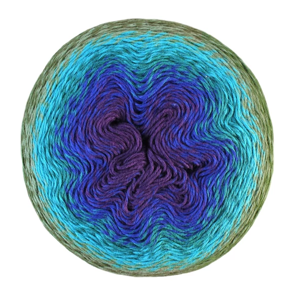 Scheepjes Whirl 769 - Blackberry Mint Chip - keverék fonal - yarn cake