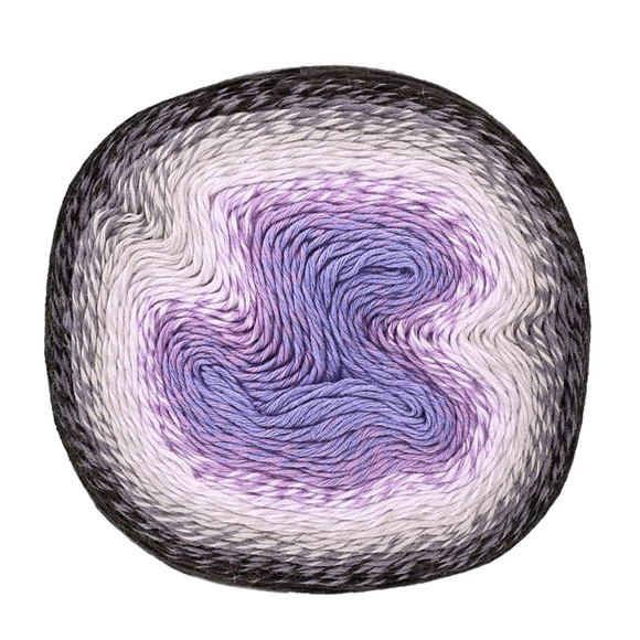 Scheepjes Whirl 786 Dark Grape Squish - keverék fonal - yarn cake