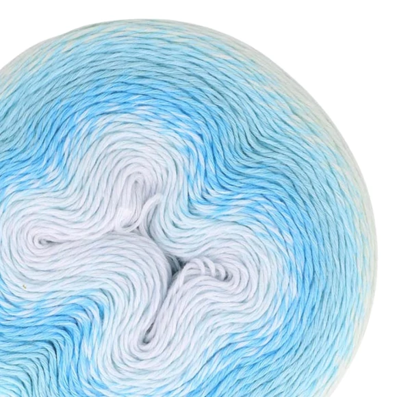 Scheepjes Whirl 790 Blue Heaven Bliss - színátmenetes fonal - yarn cake