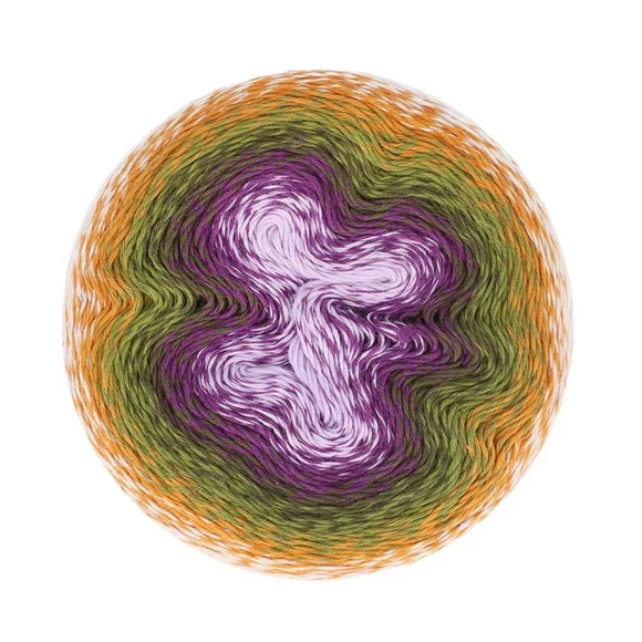 Scheepjes Whirl 791 Kiwi Crush Crumble - színátmenetes fonal - yarn cake