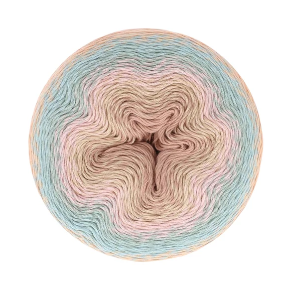 Scheepjes Whirl 795 Pastel Parfait - színátmenetes fonal - yarn cake